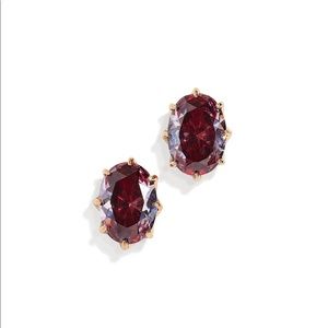Kate Spade Oval Ruby Studs